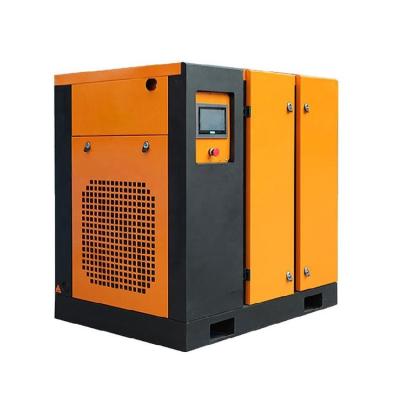 China New Style 11kw 7 Bar 8 Bar 10 Bar Lubricated Screw Air Compressor With Electric Control Elements for sale