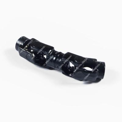 China Steel Black Double Tube Pto Shaft Yoke For Agricultural Harvester / Farm Tractors for sale