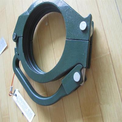 China HD Forging Coupling Quick Concrete Pump Clamp DN125 Customized For Putzmeister for sale