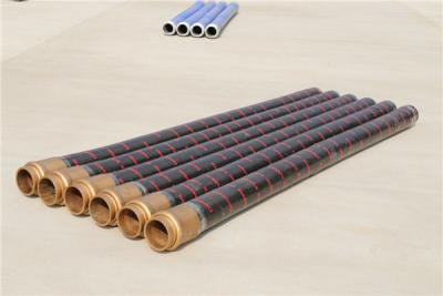 China DN100 Concrete Pump Hose / 4'' Steel Wire - Wound Concrete Placement Hose for sale