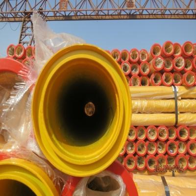 China DN125*WT4.5*3000mm Double / Single Wall Concrete Pump Pipe seamless steel pipe for sale