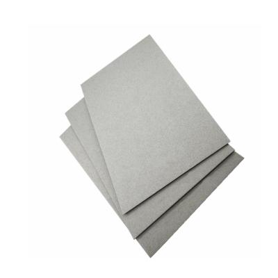 China Recycled Materials 1.5MM 2MM FSC Paperboard Book Binding Gray Board For Book Cover Material for sale