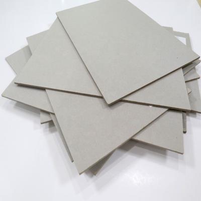 China Recycled Materials 300 2100gsm Custom Design Gray Chip Board Thick Board Paper for sale