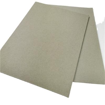 China 2000gsm Moisture Proof Laminated Large Sheets Of Gray Chipboard For Book Cover for sale