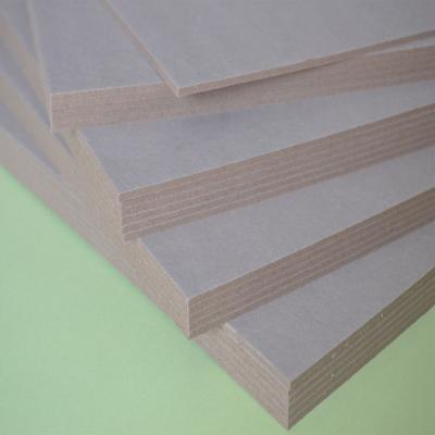 China Double Gray Moisture Proof High Quality Chipboard Laminated Flooring Board for sale