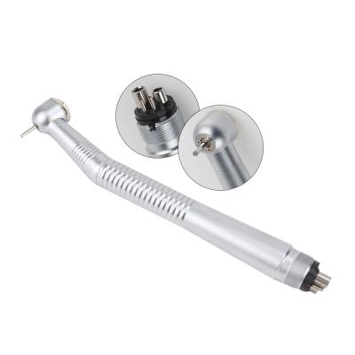 China Dental High Speed ​​Main Thrust Metal E-Luck Handpiece Lower Handpiece Large 2/4 Hole Air Turbine Dental Handpiece for sale