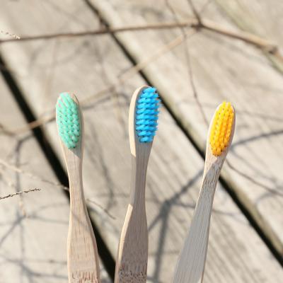 China OEM Sustainable Biodegradable Bamboo Toothbrush for sale