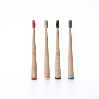 China Wholesale Sustainable Bamboo Toothbrush Biodegradable Organic Eco Friendly Bamboo Toothbrush With Logo for sale