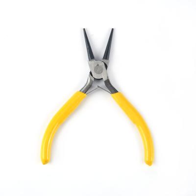 China Multi Functional Steel Needle Nose Pliers Eye Repair Tool Tweezers Around/Bent/Long Chain DIY Nose Pliers Making Jewelry Tools for sale