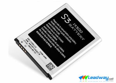 China Galaxy S3 I9300 Lithium Cell Phone Battery for Samsung Galaxy S3 I9300 for sale