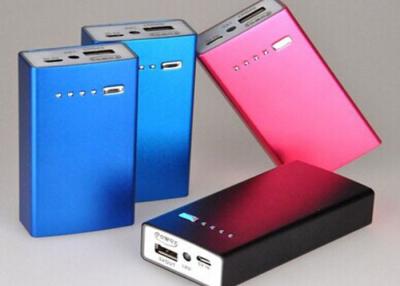 China Aluminium Case Original universal portable mobile power bank with flashlight for sale