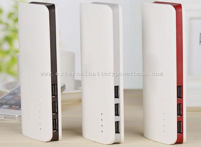 China Laptop / Tablet PC Fast Charging Power Bank10000mAh 13000mAh with 3usb Output for sale