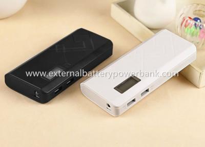 China Black / White 10000mAh 13000mAh Emergency Mobile Battery Backup Charger for sale