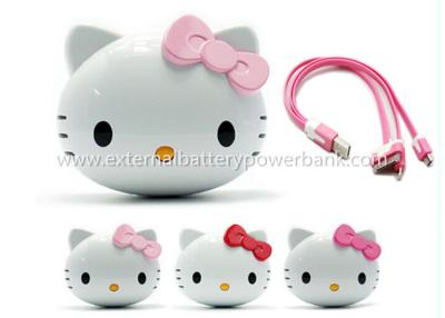 China Banco externo esperto recarregável 4000mAh da bateria de Hello Kitty mini à venda