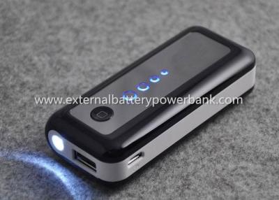 China Rechargeable Mini USB Portable Mobile Power Bank , Real Capacity 5200mAh for sale