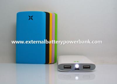 China 7600mah Super Slim Dual USB Li-thium Battery Power Banks for Mobile Charging for sale