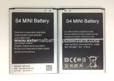 China Replacement High Power 1900mAh wireless MobilePhone Battery  For S4MINI B500AE for sale