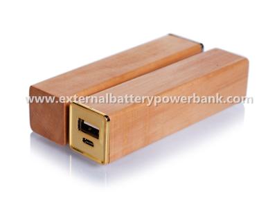 China Handy Portable Mobile Power Bank 18650 Gugertree Material Power Bank for sale