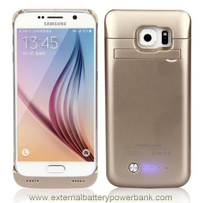 China 4200mAh 3.7V External Battery Power Bank Samsung Galaxy S6 Bracing for sale