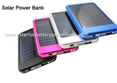 China Portable Charger Mini Slim Solar Panel Power Bank 4000mAh 6000mAh for sale