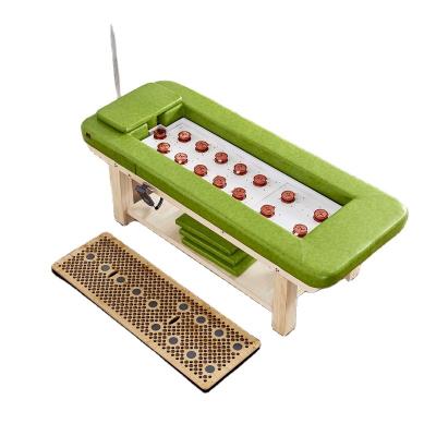 China Modern Wholesale Multifunctional Full Body Electric Facial Massager Moxibustion Bed for sale