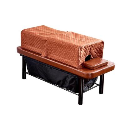 China Modern High Quality Best Selling Multifunctional Beauty Salon Moxibustion Facial Bed for sale