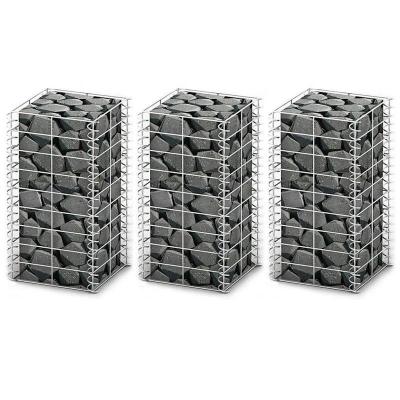 China Gabions Low Price Galvanized Welded Gabion Wall Iron Wire Mesh Box For Stone Fence for sale