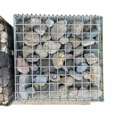 China Gabions best price galvanized welded gabion wall box for stone fence building in direct factory for sale