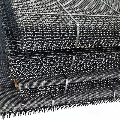 China Corrosion Resistance Hot Sale 65Mn Steel Crimped Net Wire Sieve Net Vibrating Mesh for sale