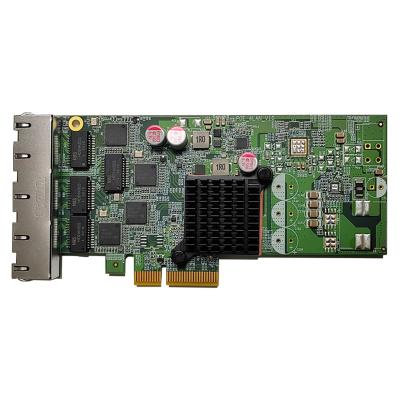 China Port Server New I350-t4v2 4 Gigabit Ethernet X4 Intel I350am4 Server Adapter PCI-Express Network Card for sale