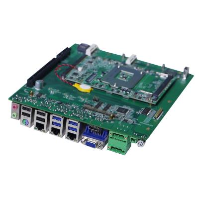 China Power-on Core borad 3x SATA 4x USB3.0 Custom Fanless industrial motherboard automatically OEM/ODM MXM with Gpio for sale