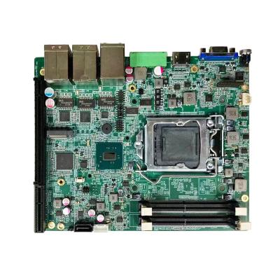 China Industrial Automation Applications Hot Selling System DDR4 H110 Chipset LGA11511 Win10 CPU Dual Channel Circuit Board for sale