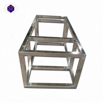 China Frame Tube Stainless Steel Fabrication Stainless/Aluminum/Iron/SECC Sheet Metal Processing for sale