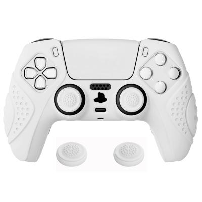 China Protective & White Decoration Gamepad Accessories Guardian Edition Silicone PS5 Cover Skin for Play Station PS5 for sale