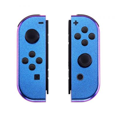 China Replacement Case Chameleon Shiny Purple Blue Replacement Shells for NS Switch Housing Handheld Controller NS Handheld for sale