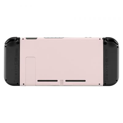 China Sakura Pink Back Plate DIY Soft Touch Replacement Case Shell Replacement With Right Left Kickstand For NS Switch Console for sale