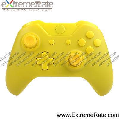 China spare & Yellow Matte Decoration PC Color Case Housing Cover To Protect Controller For Xbox One for sale