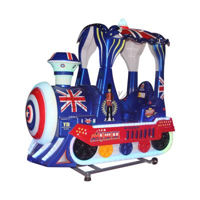 China Plastic + metal indoor electronic plastic low cost coin operated kiddie rides EPARK game machines for shopping mall for sale