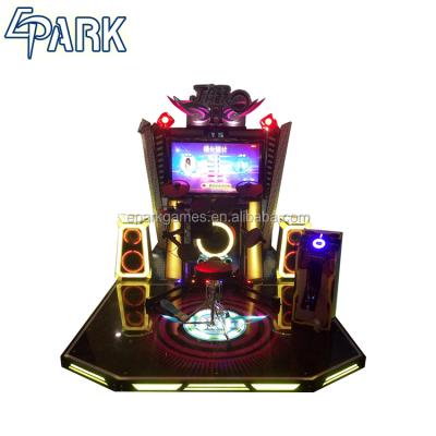 China Competitive indoor disco party dance jazz drum coin amusement game machine for sale dance dance revolution metal pad for sale