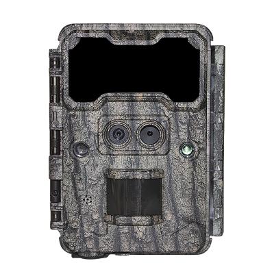 China OEM Style Dual Lens Cameras Day Vision / Outdoor Night Vision No Glow Trail Cameras 30MP 1080P Infrared Thermal Digital Game Hunting Camera for sale