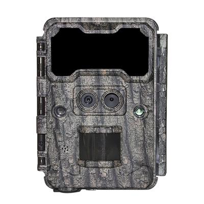 China Smart Lens Style Cameras Double-Lens Game Cameras 30MP1080P Hunting Outdoor Waterproof Wildlife Trap 940nm IR Camera for sale