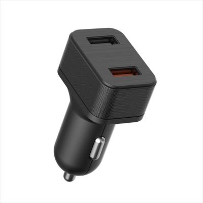 China New China-Chic HENCA 30W Car Chargers 2 Ports Fast Charging For Samsung Huawei iphone xiaomi Universal Dual USB Car-charger Adapter With LED for sale