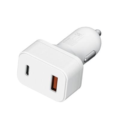 China ELEKER PD+QC 30W 36W USB Dual Port Car Charger OEM QC18W USB Dual Port Car Charger 36W USB Car Charger for Smartphone and Tablets Fast Car Charger for sale