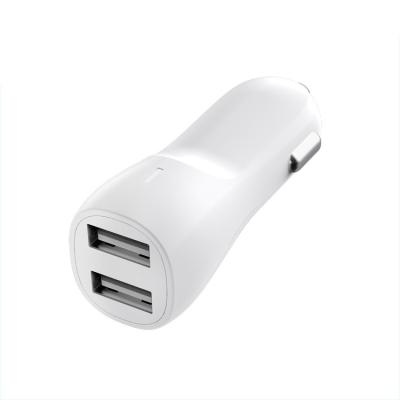 China HENCA New China-chic Promotion 12V 24V 2A Cheap Car Truck Dual 2 Port USB Mini Charger Adapter For iPhone 13 Huawei Huawei Samsung Galaxy Xiaomi for sale