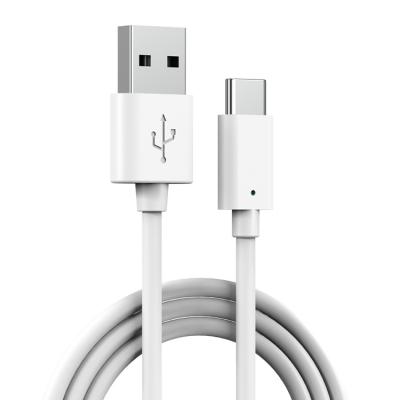 China ELEKER 1M Mobile Phone Wholesale 3A USB A PVC To Type C Cable PD QC Cable With Competitive Price USB C Data Cable For For Samsung Xiaomi for sale