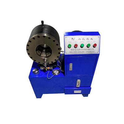 China Factory 6-51mm Chain High Pressure Rubber Hose Clamping Crimping Machine for sale