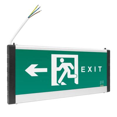 China The emergency exit LED lights safety exit warning light in the LED power cut evacuation warning light is installed for sale