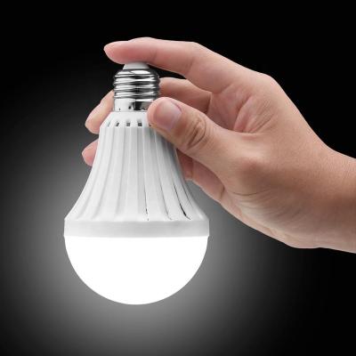 China Household Emergency Lighting Factory Direct Source 7W/9W/12W Li-ion Battery LED White Emergency Recharged Bulb for sale