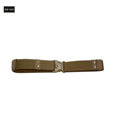 China Polyester Custom Best Selling Tactical Military Duty Belt Webbing Belt for sale