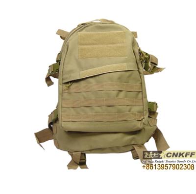 China Protective 3D Backpack Khaki Military Tactical Bag for sale